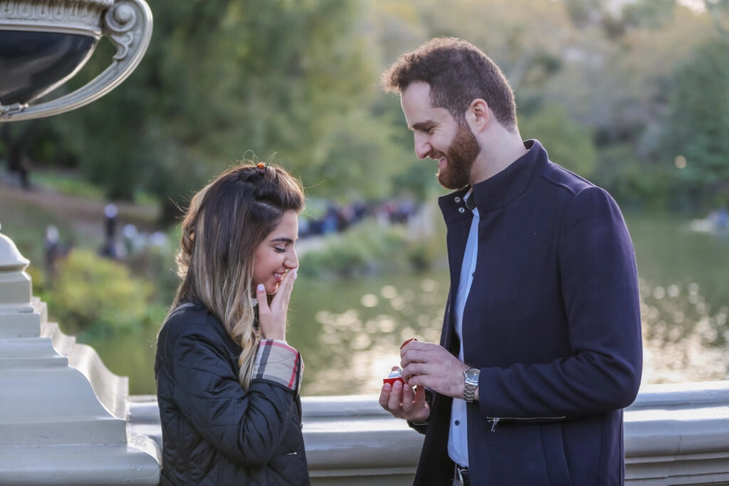 Engagement waterfront walk
