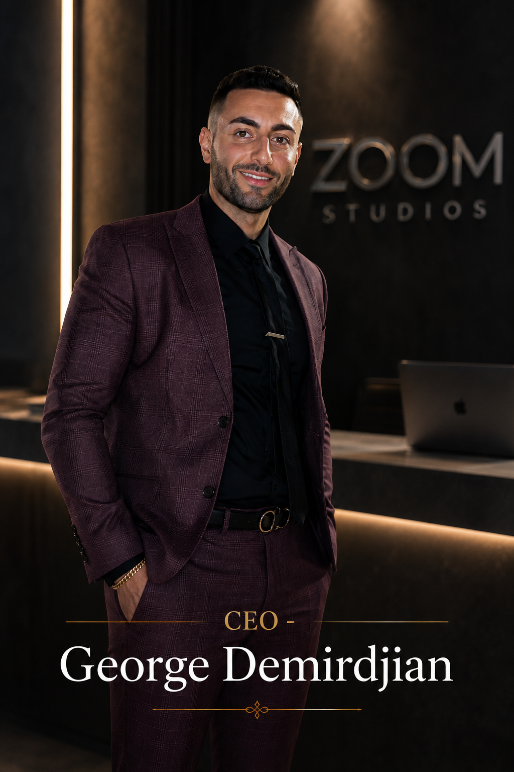 George Demirdjian, CEO of Team Zoom Studios